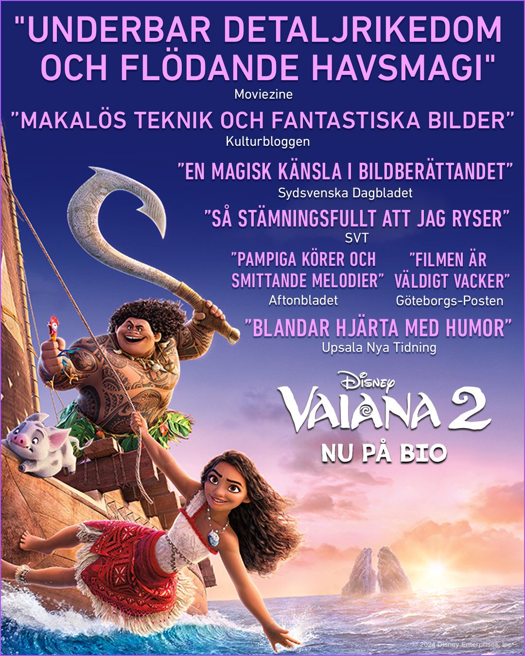 Vaiana 2 - Svea Bio 