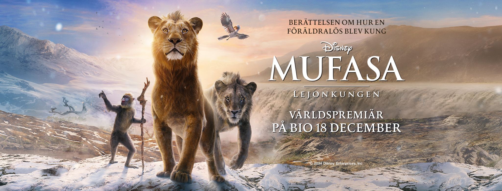 Mufasa: Lejonkungen (eng.tal) - Svea Bio