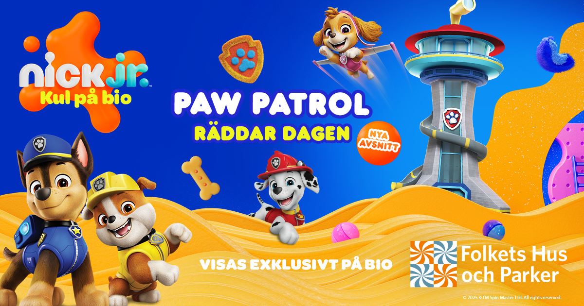 Paw Patrol räddar dagen - Svea Bio