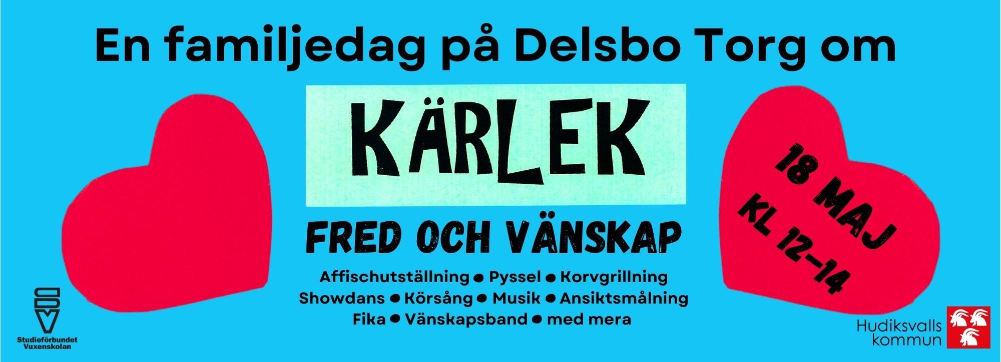 Familjedag - kärlek, fred och vänskap
