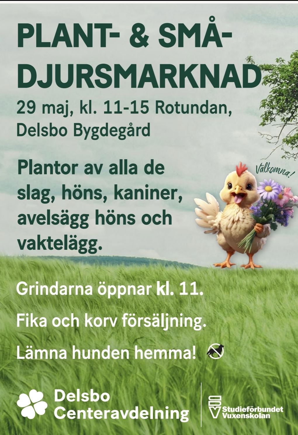 Plant- och smådjursmarknad