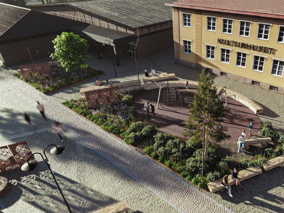 Bild till evenamnget Utforska nya torget med teater
