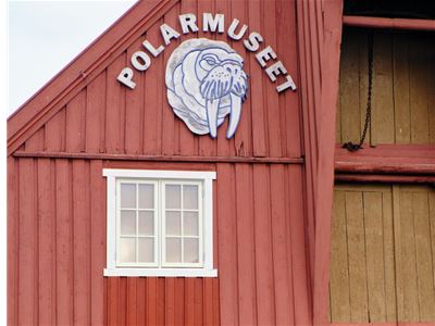 Polarmuseet i Tromsø, som formidler byens historie knyttet til polarekspedisjoner og livet i Arktis.