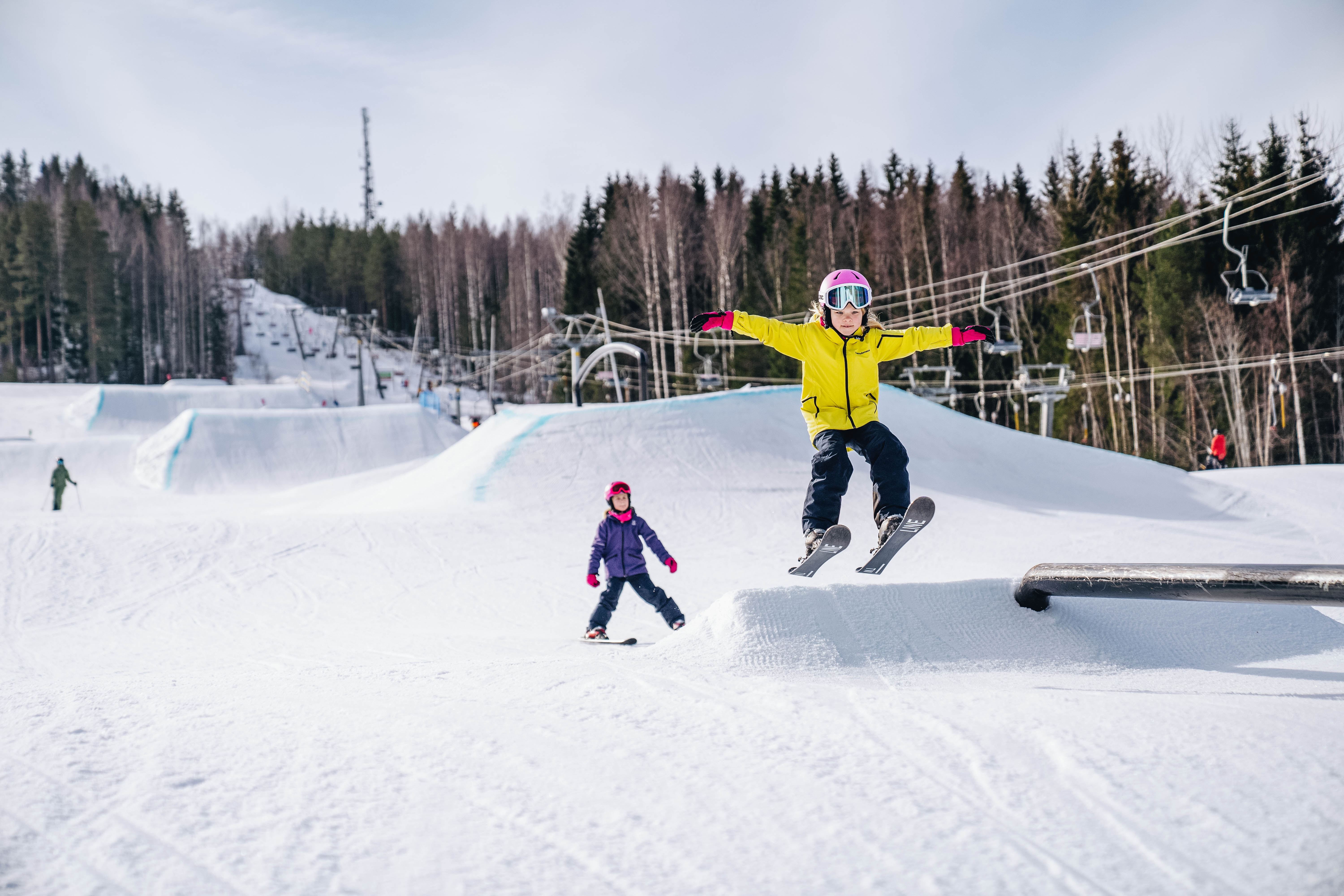 Skidåkning i Kungsberget – Järbo 