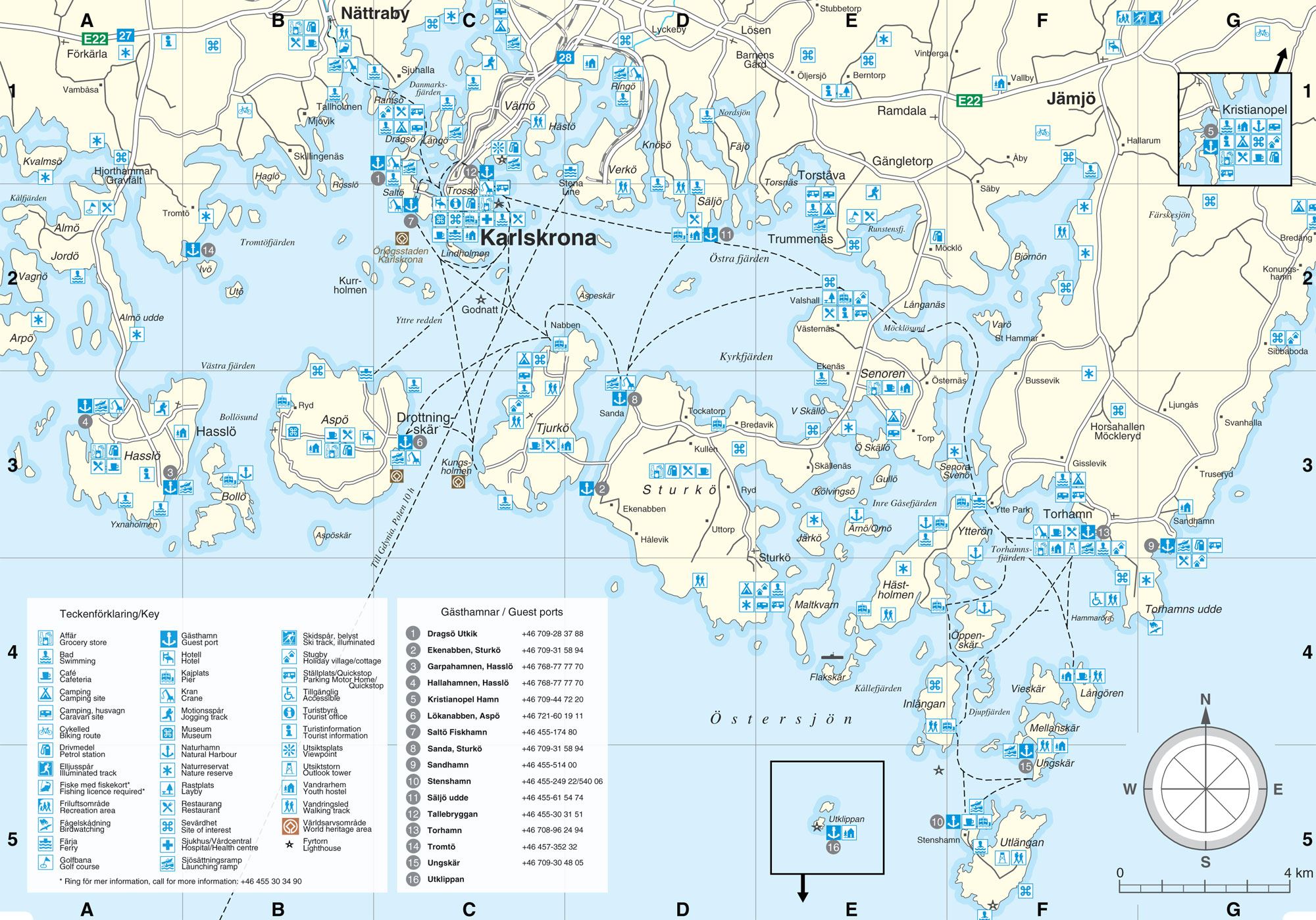 Karta Blekinge Skärgård – Karta 2020