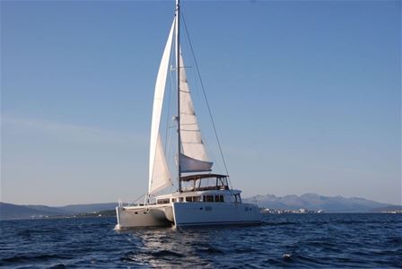 The sailing boat
