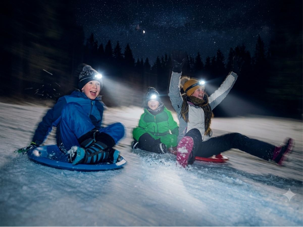 Kids evening Sledding at Kikut image 1