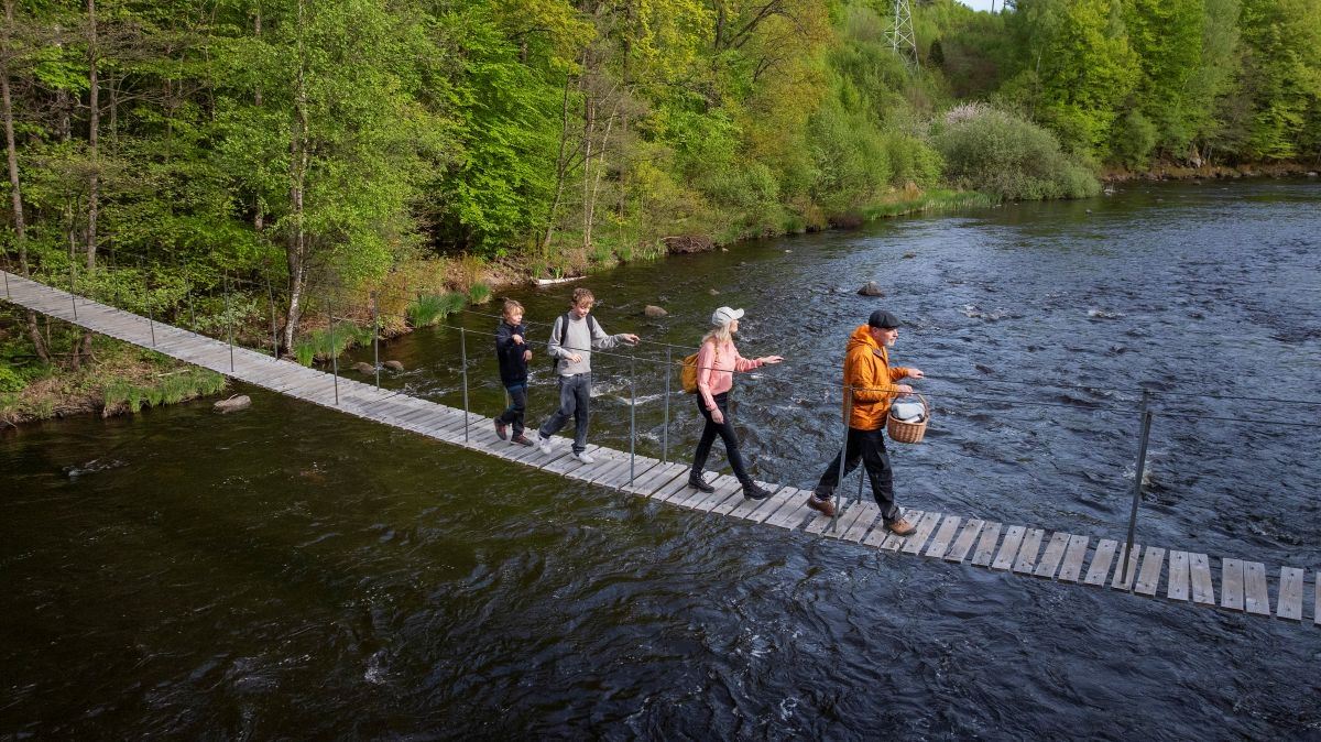 Vandrardag längs Laxaleden 