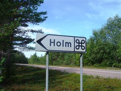 Holm, Strömsbruk