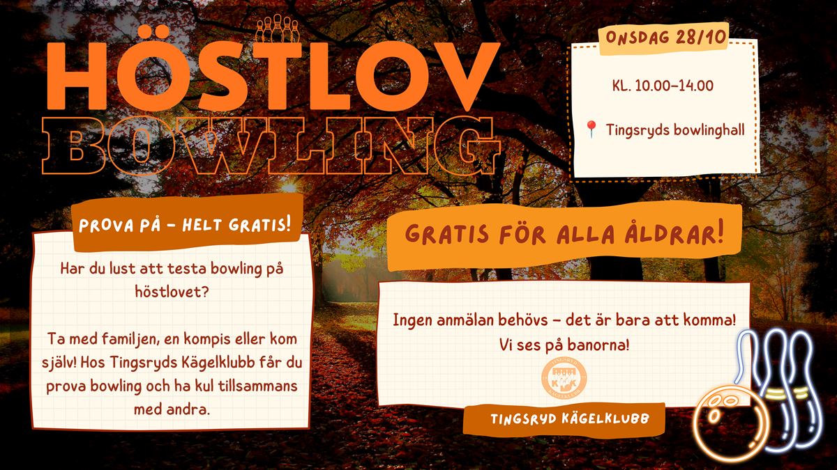 Höstlov bowling image 1