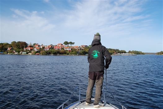 man som fiskar