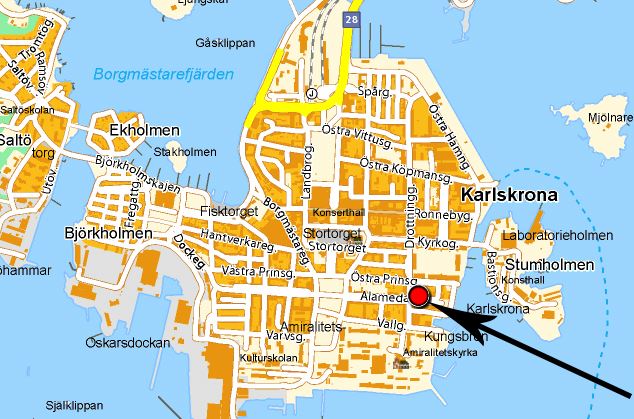 Karta Karlskrona | Karta