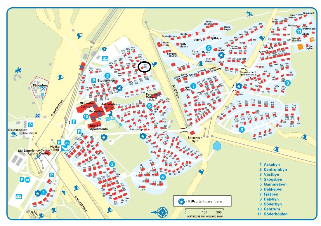 idre fjäll stugor karta 618 Centrumbyn, Idre Fjäll, Stugor & lägenheter , Idre Fjäll 