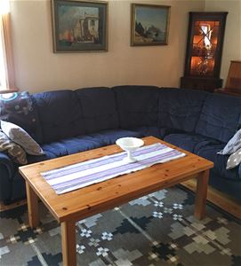 Sofa in the living room.