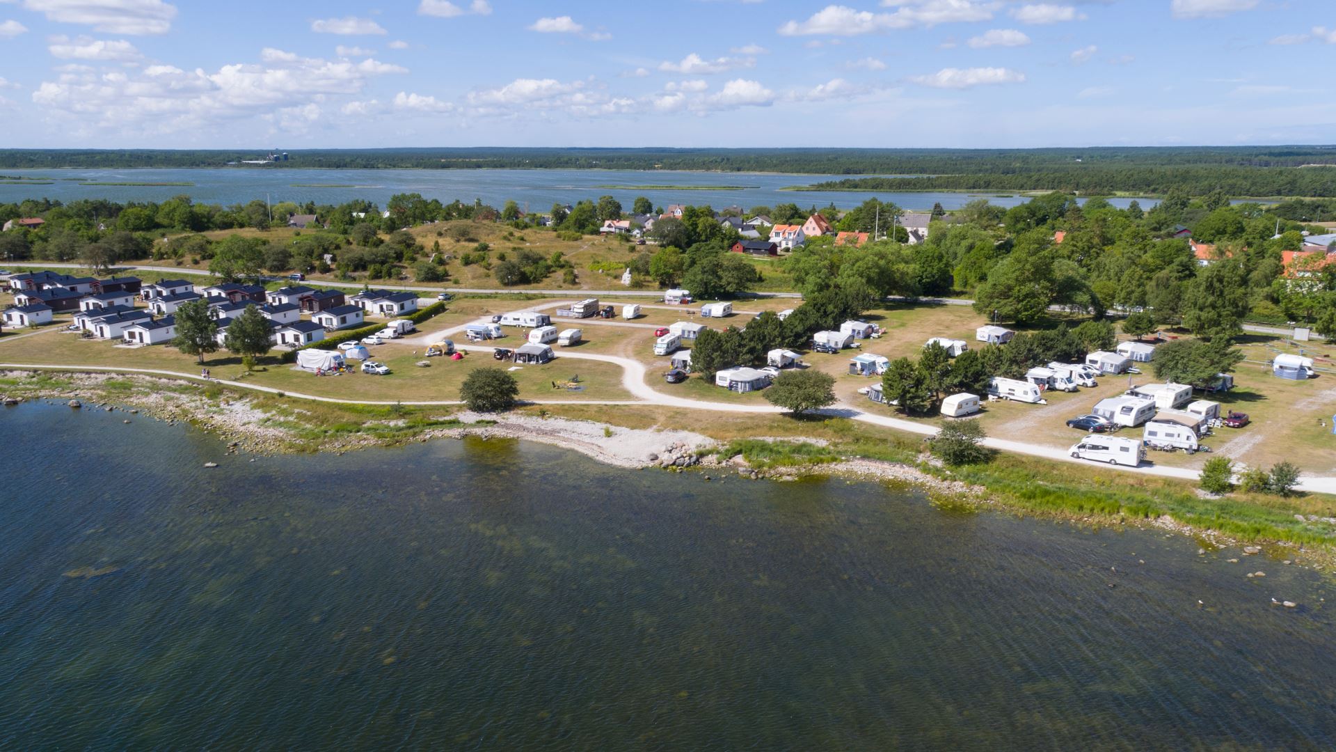 Slite Strandby Camping, Karta, Camping Destination Gotland