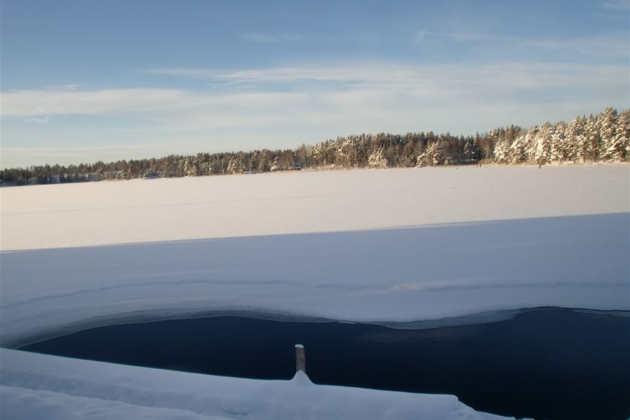 Vinter Drängsjön