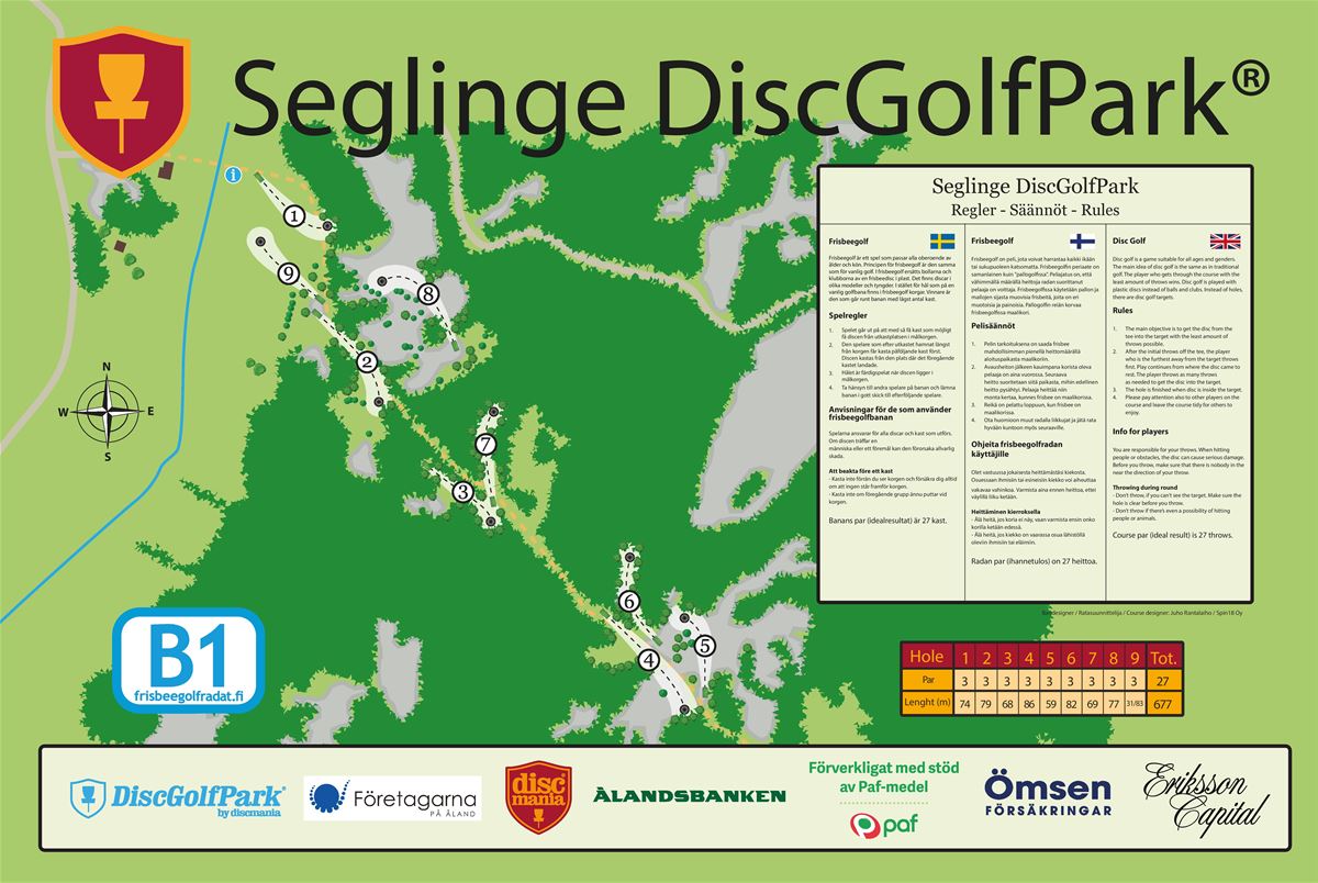 Seglinge DiscGolfPark image 1