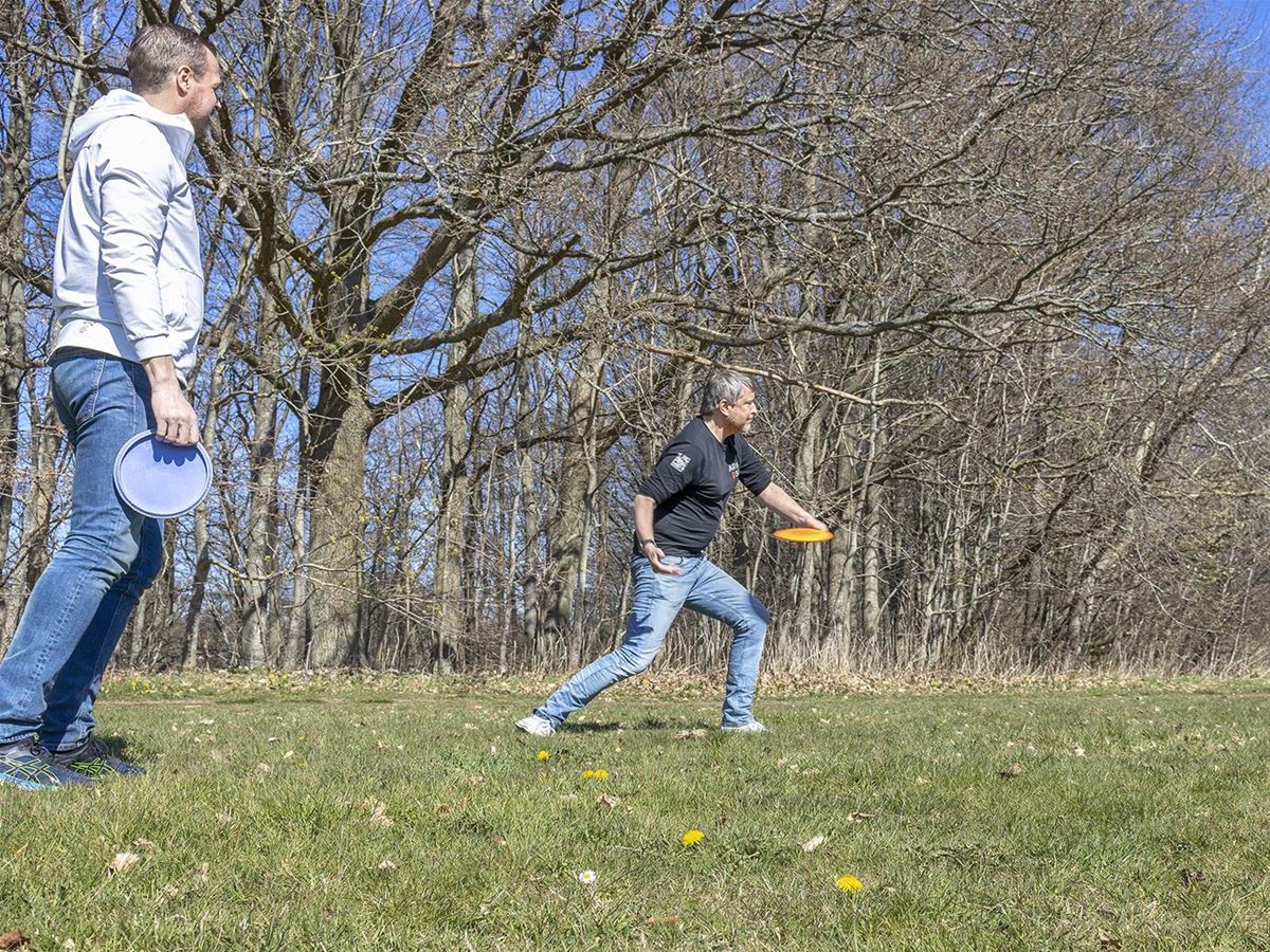 Frisbee golf 