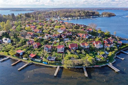 Flygbild av Brändaholm