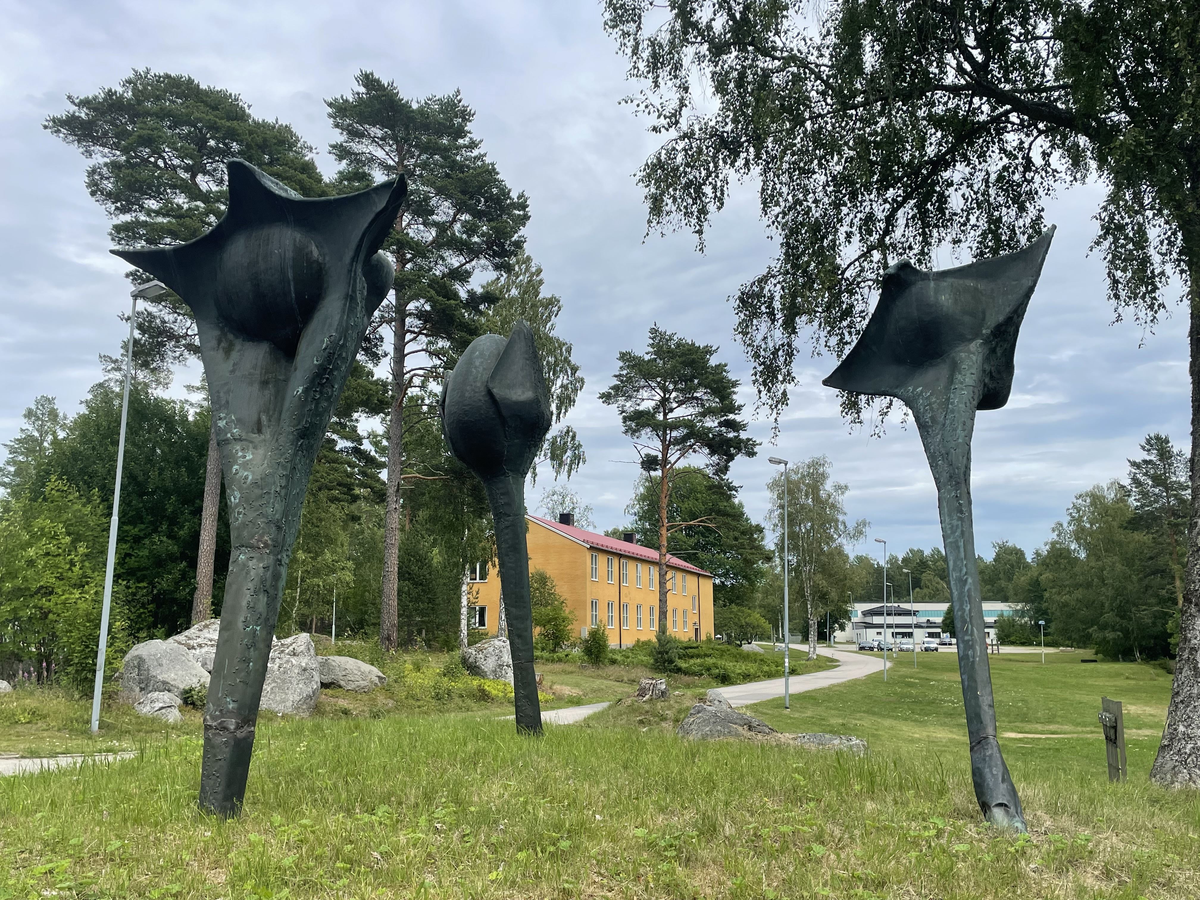 Skulpturer på Flygstaden – Söderhamn