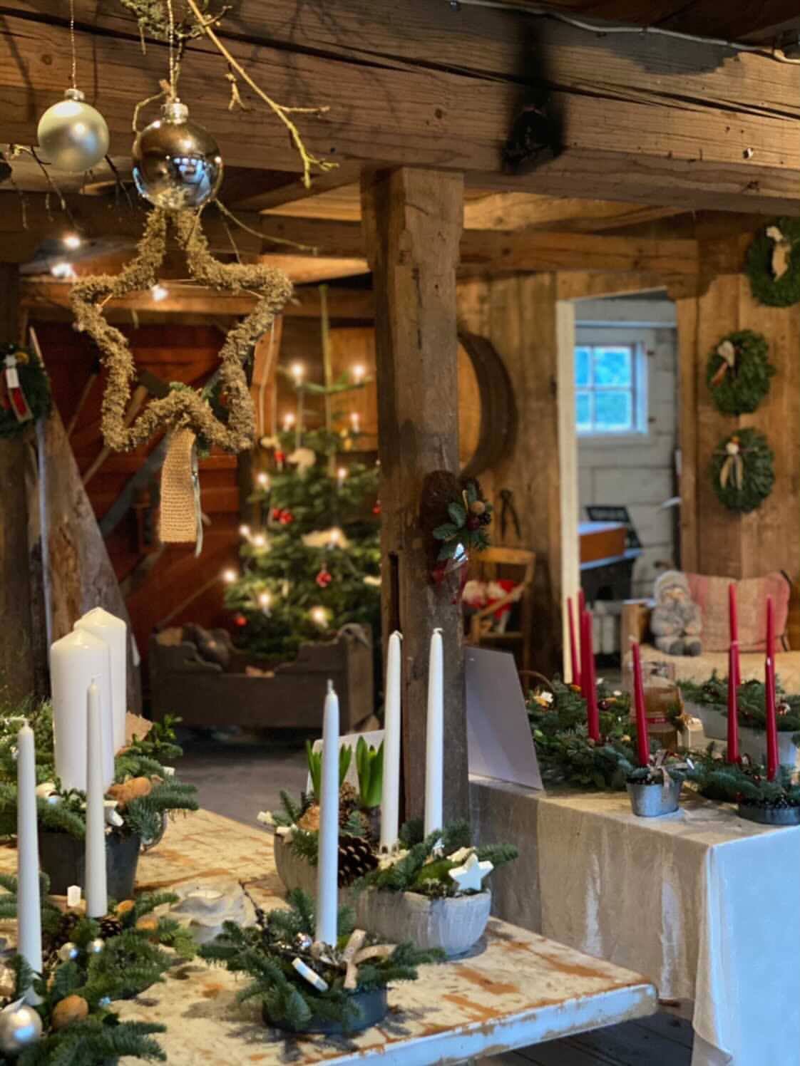 Julstämning på Riksdagsmannagården