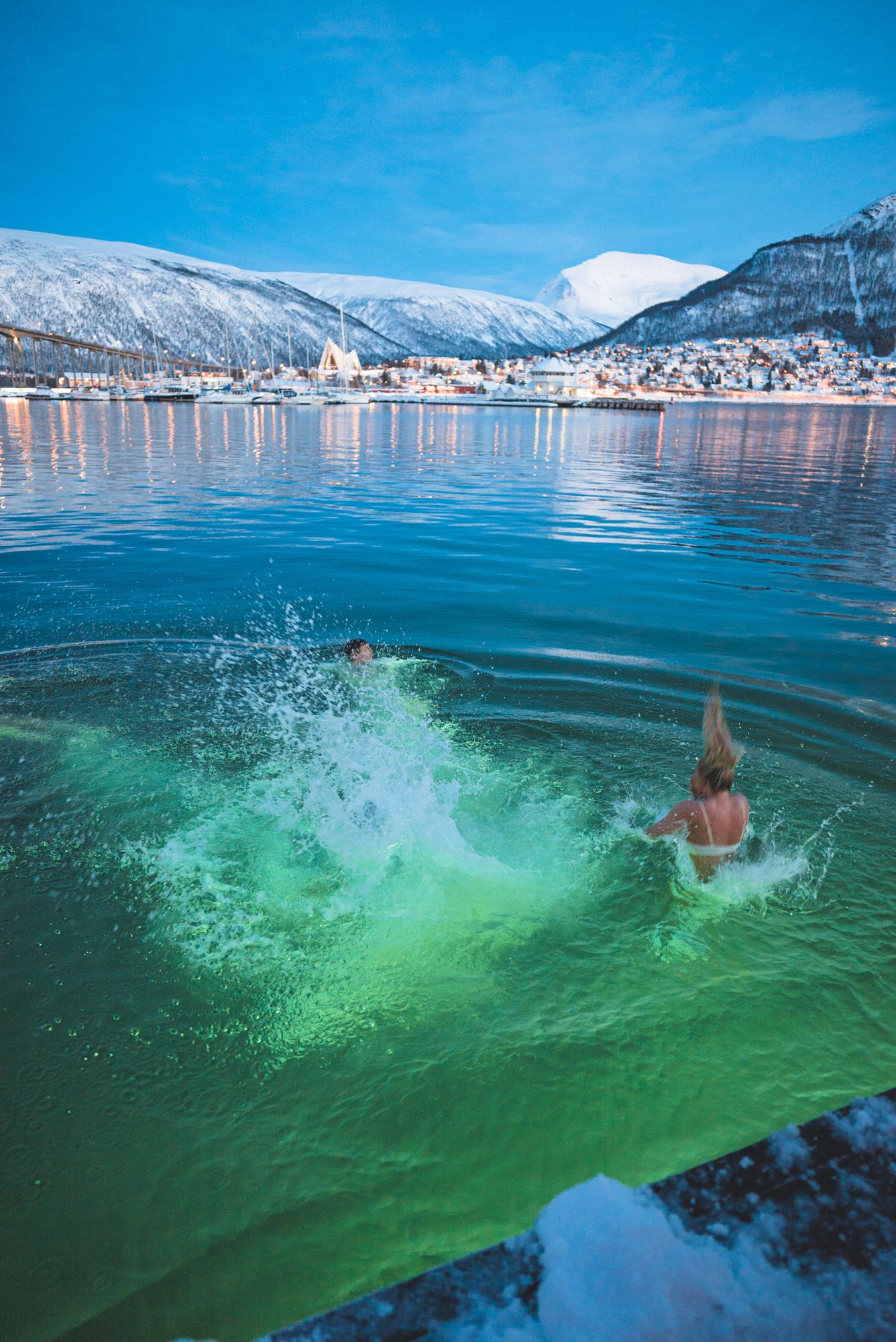 Pust Sauna, Diving, Spa, Tromsø