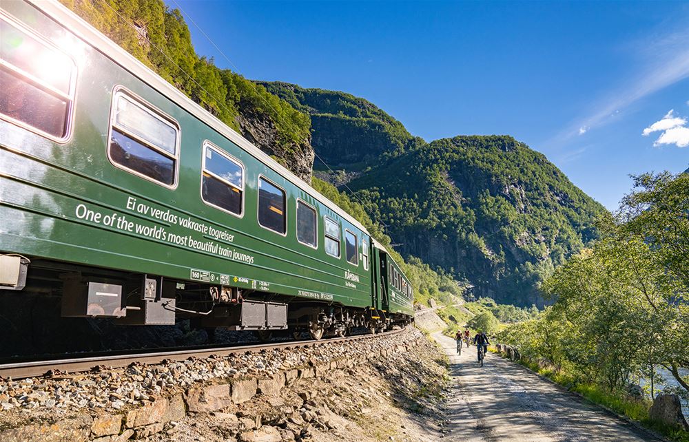The Flåm Railway, Hike & Bike Package