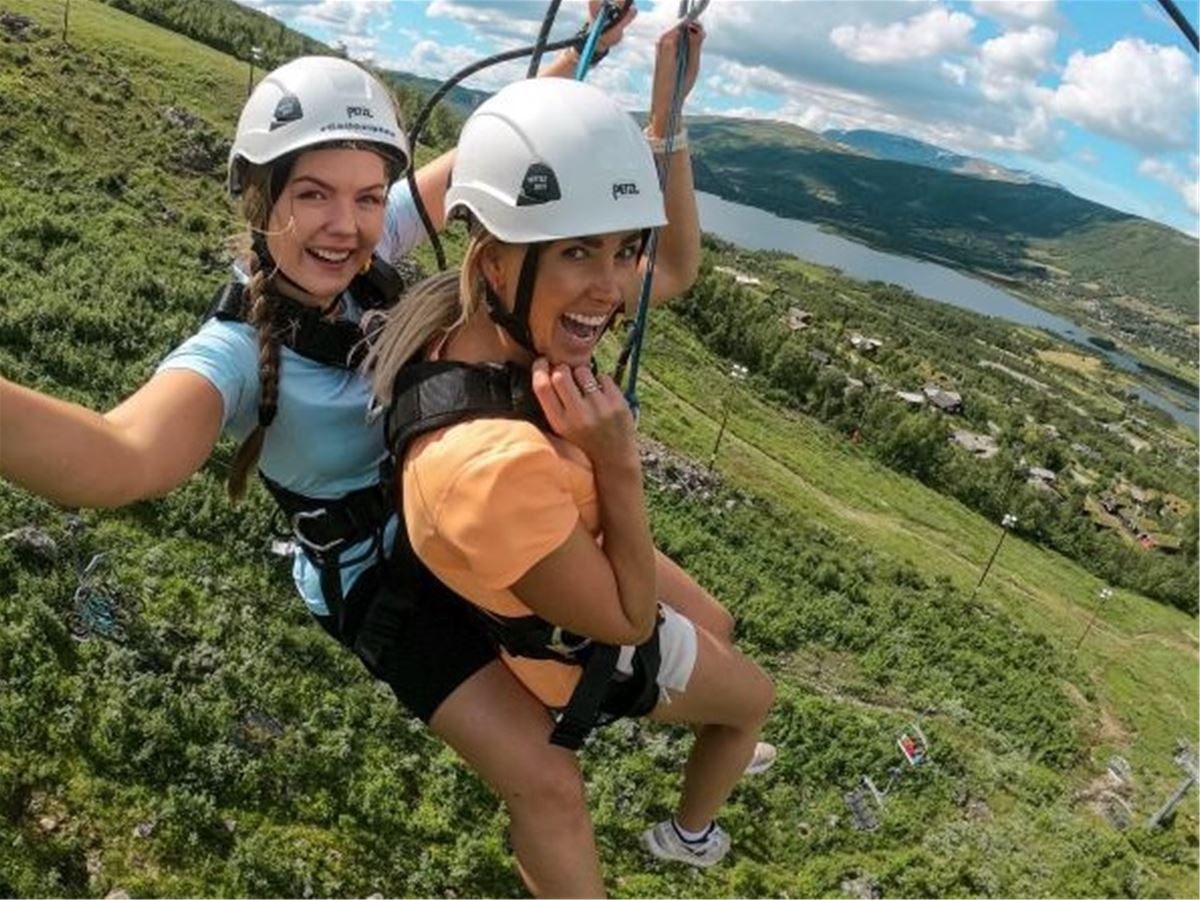 Zipline - 1 tur, tandem image 1